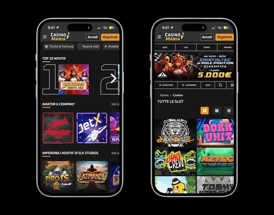 app casino mania