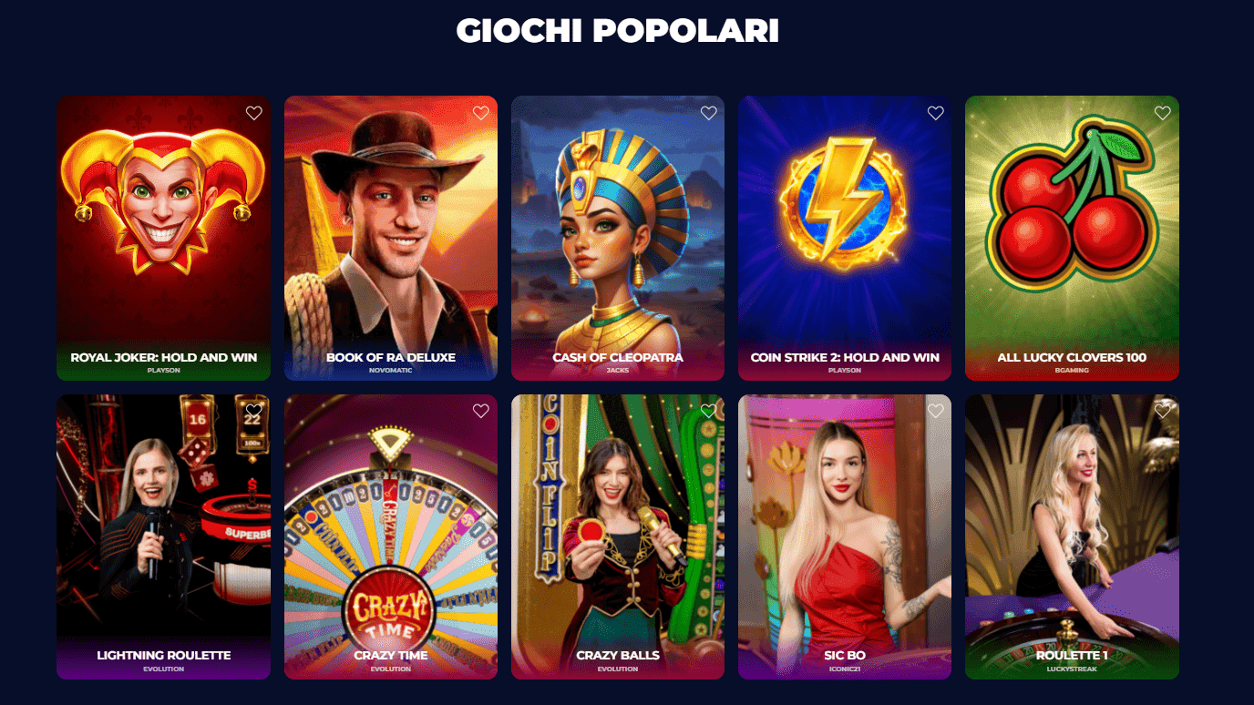 ninecasino online giochi