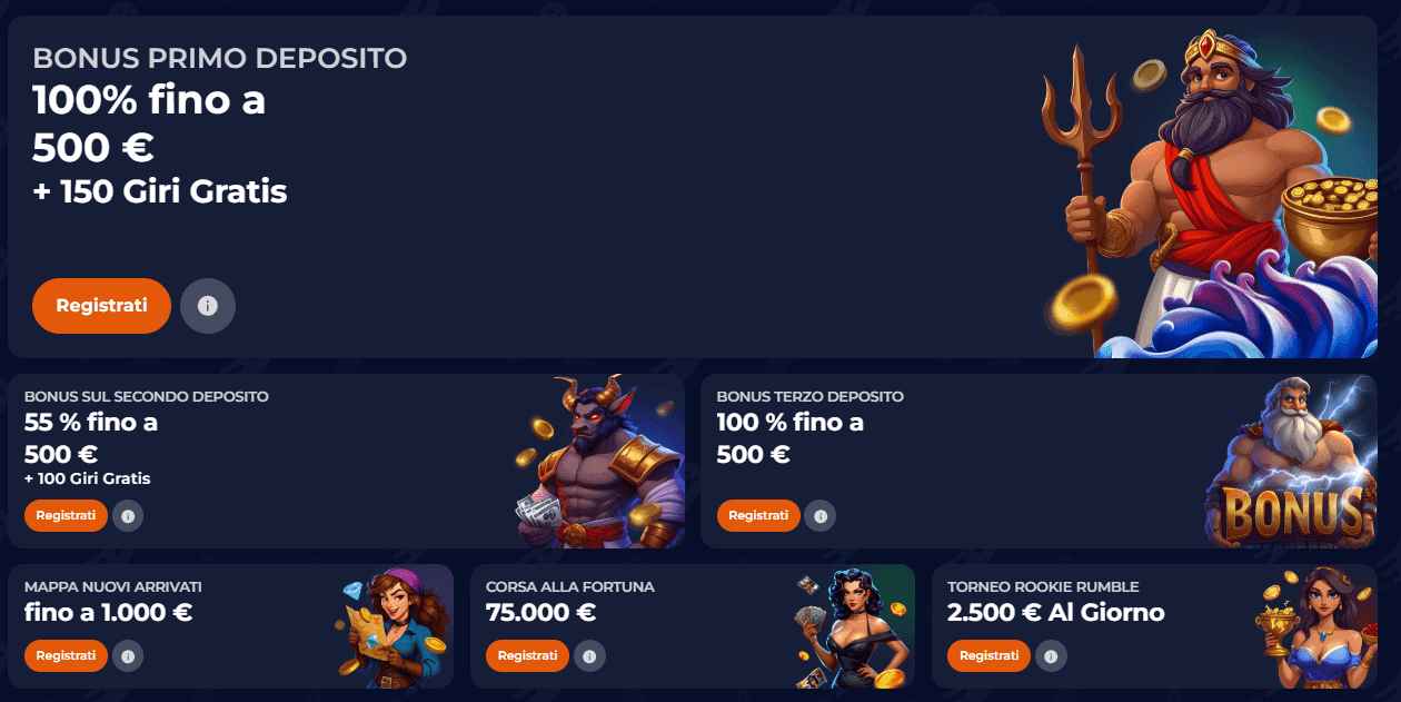 nine casino bonus